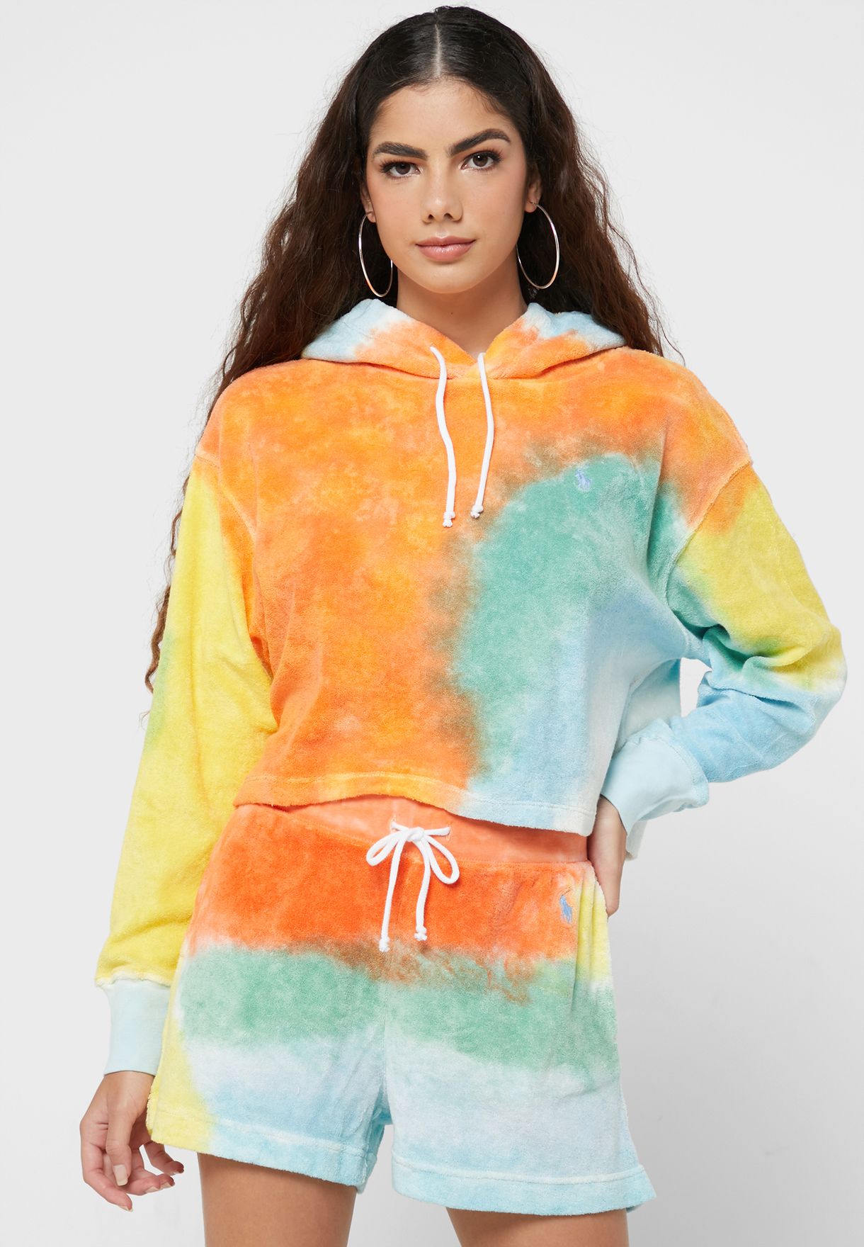 Ralph Lauren Pullover Stickad Hoodie Dam Olika Färger | 234159-HDX