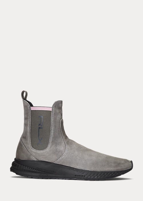 Ralph Lauren Slip-On Mocka Sock Sneakers Dam Grå | 360827-ZKX